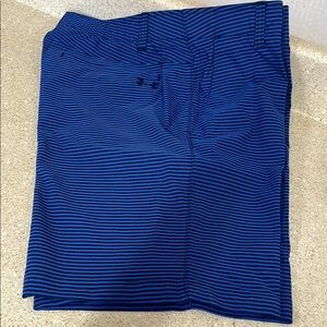 Under Armour Navy Striped Shorts